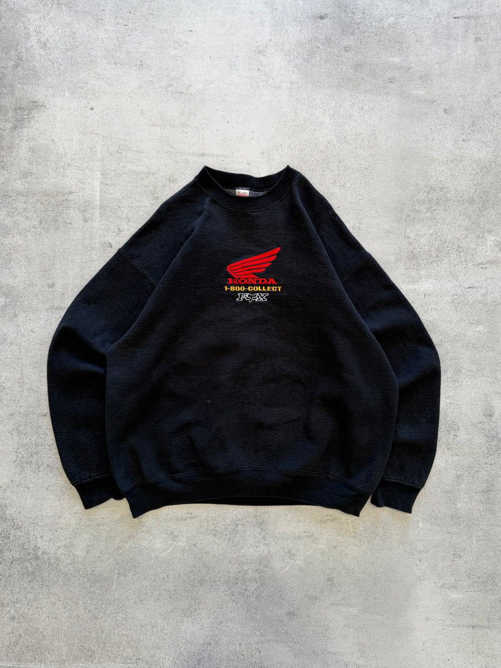 Vintage Honda Fruit of the Loom Sweatshirt - XL