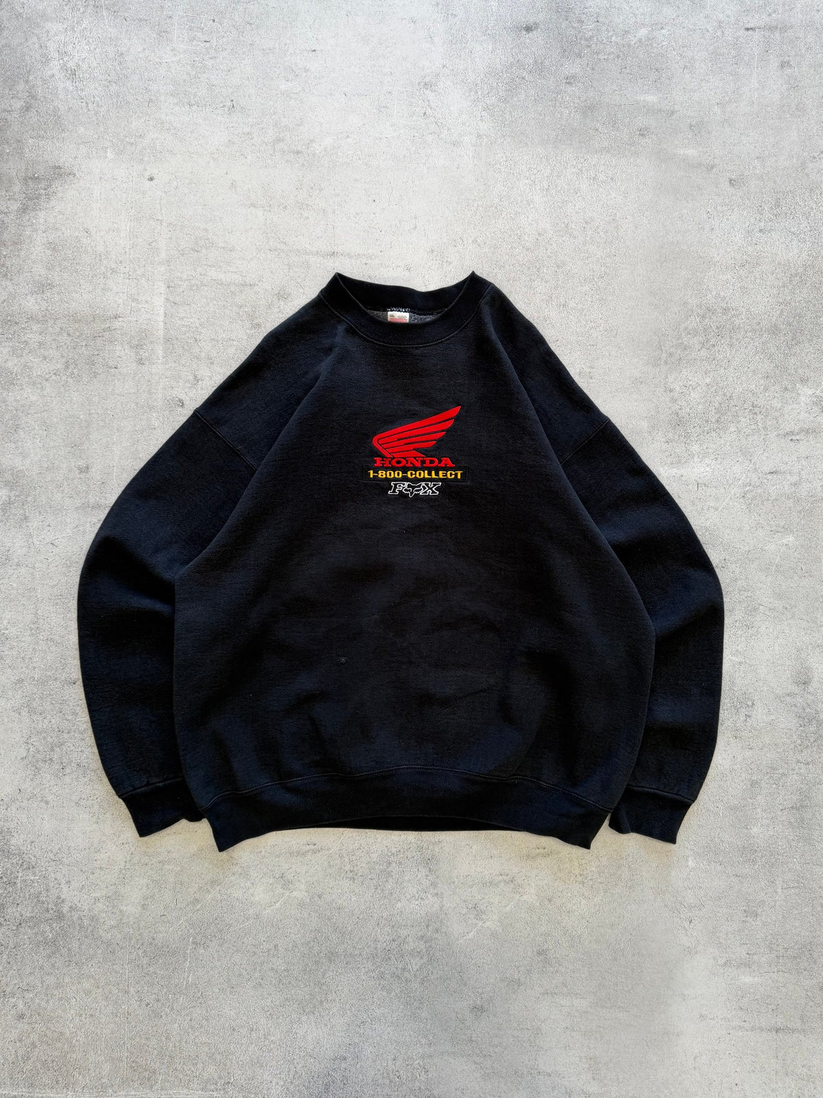 Vintage Honda Fruit of the Loom Sweatshirt - XL