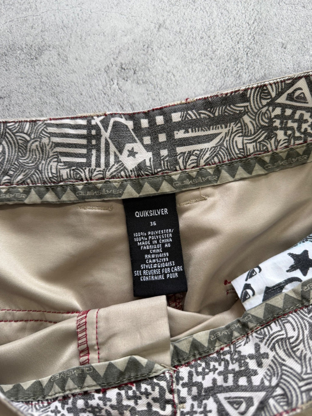 Quiksilver Cargo Shorts - W36