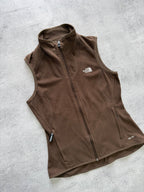 Women's North Face Fleece Vest - S