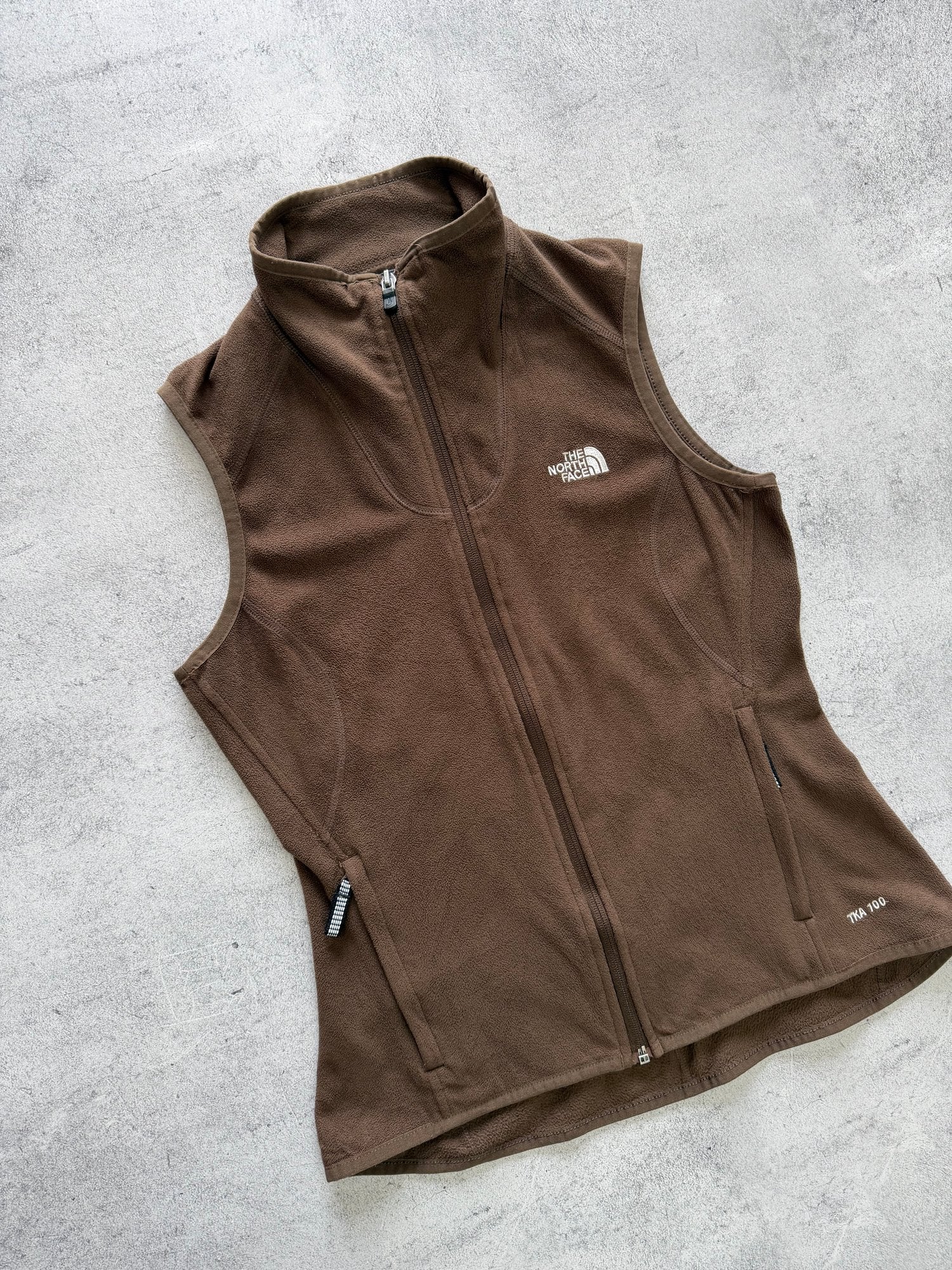 Women's North Face Fleece Vest - S