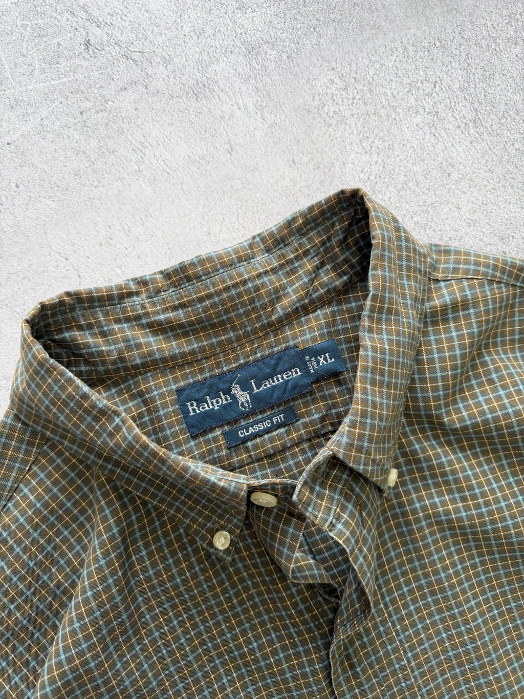 Vintage Ralph Lauren Checkered Shirt - XL