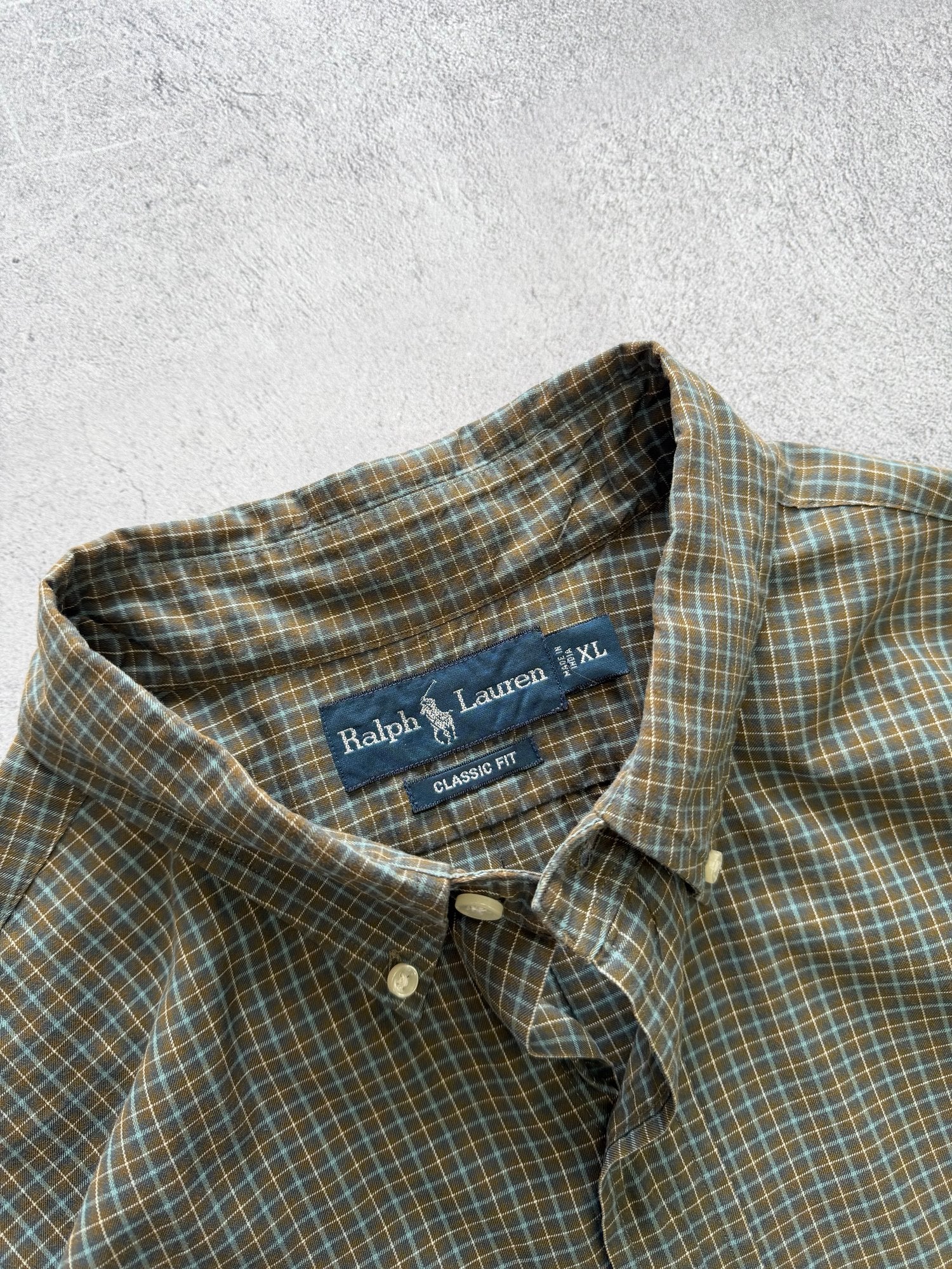 Vintage Ralph Lauren Checkered Shirt - XL