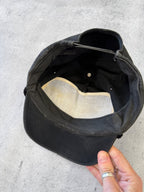 Vintage Kansas Black Graphic Cap