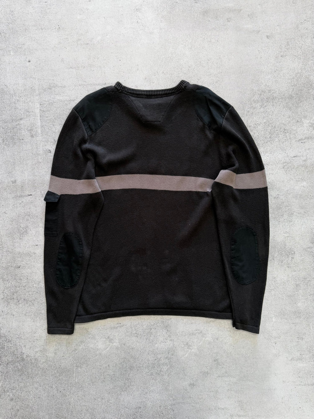 Vintage Harley-Davidson Black Knitwear Sweater - XL