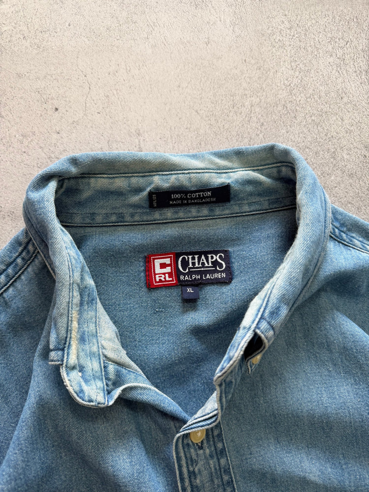Chaps Ralph Lauren Denim Shirt - XXL