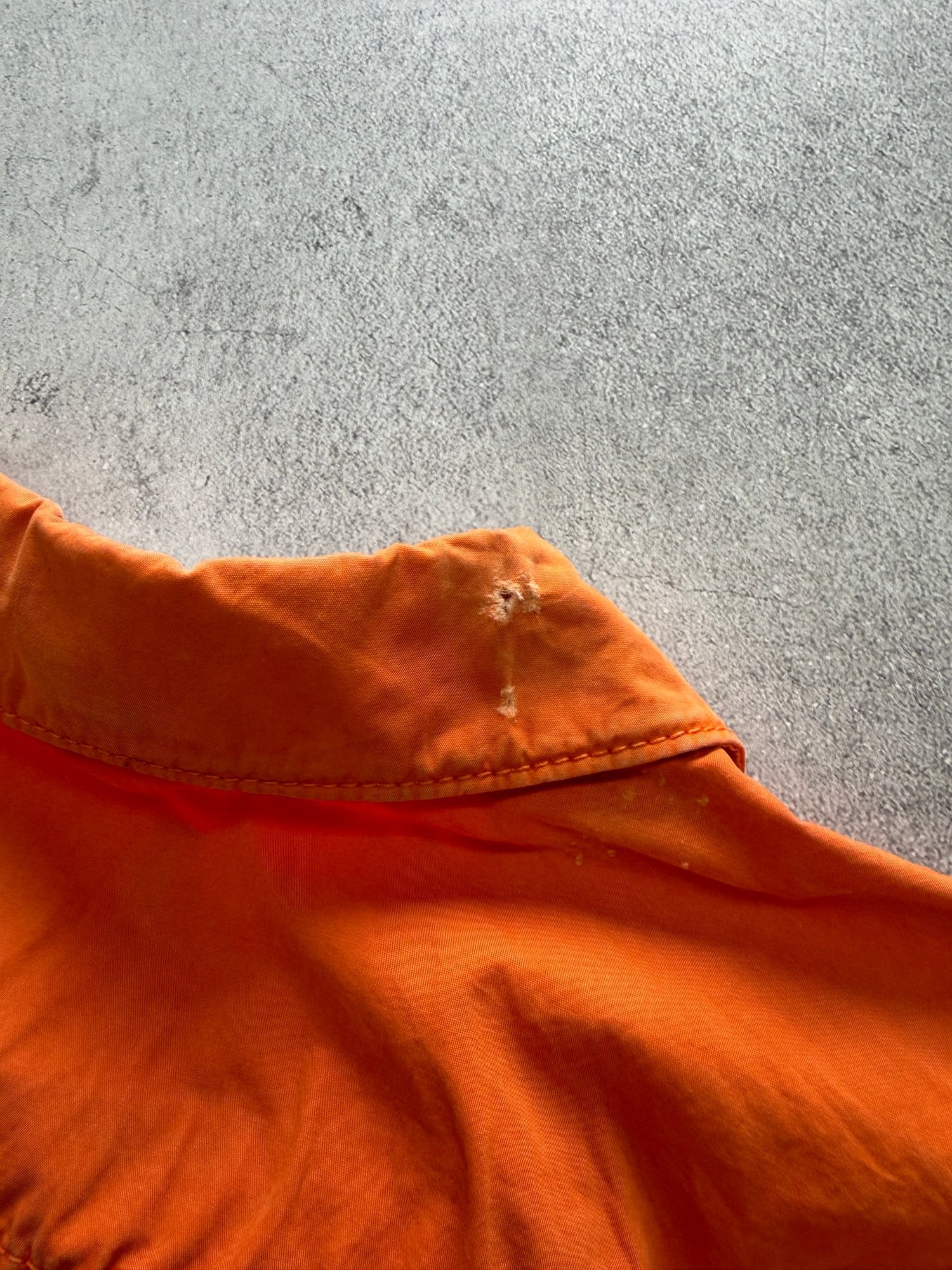 Stone Island Orange Zip Jacket - L