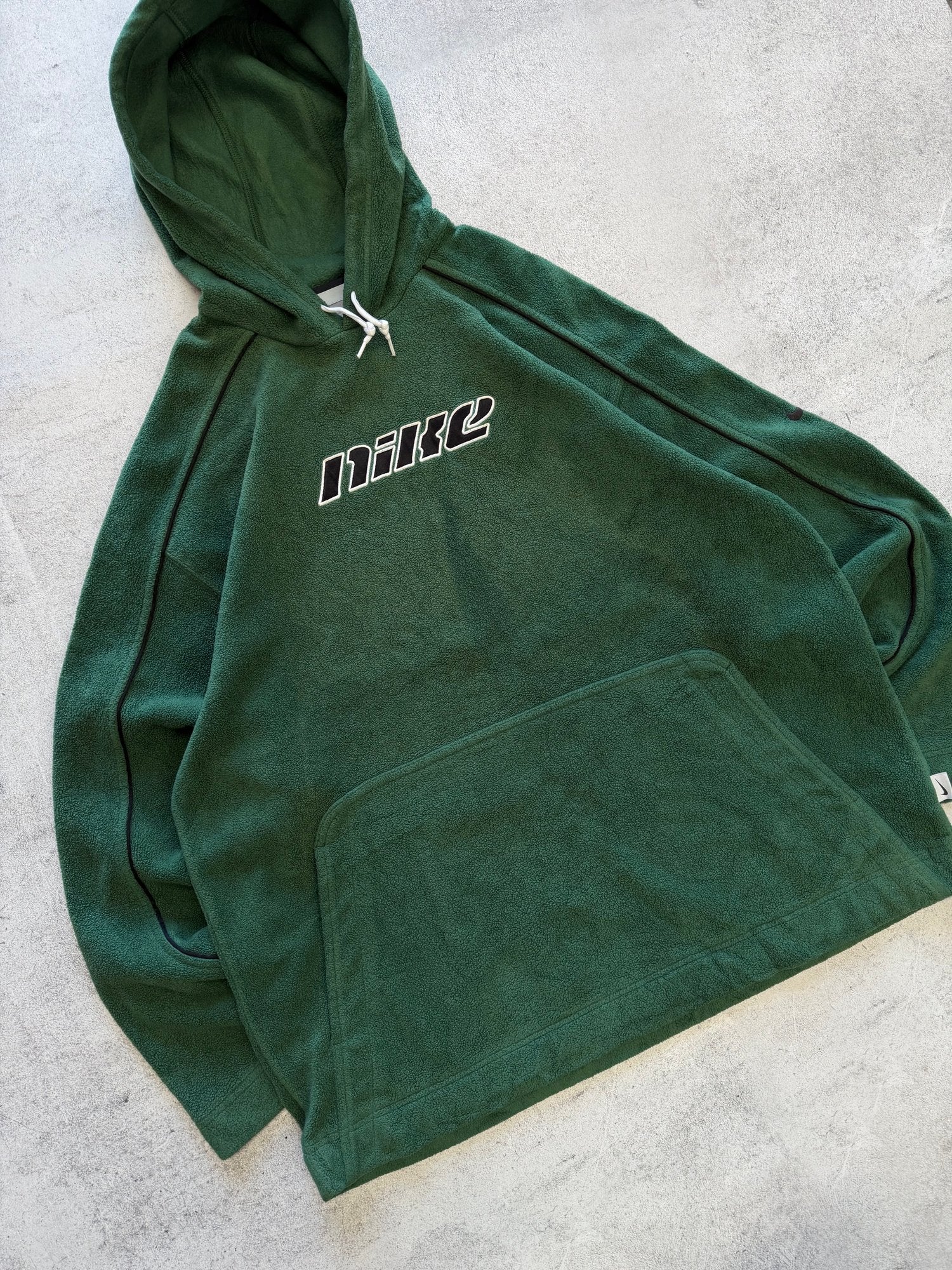 Nike Green Fleece Hoodie - L