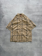 Ecko Unltd Plaid Short Sleeve Shirt - L