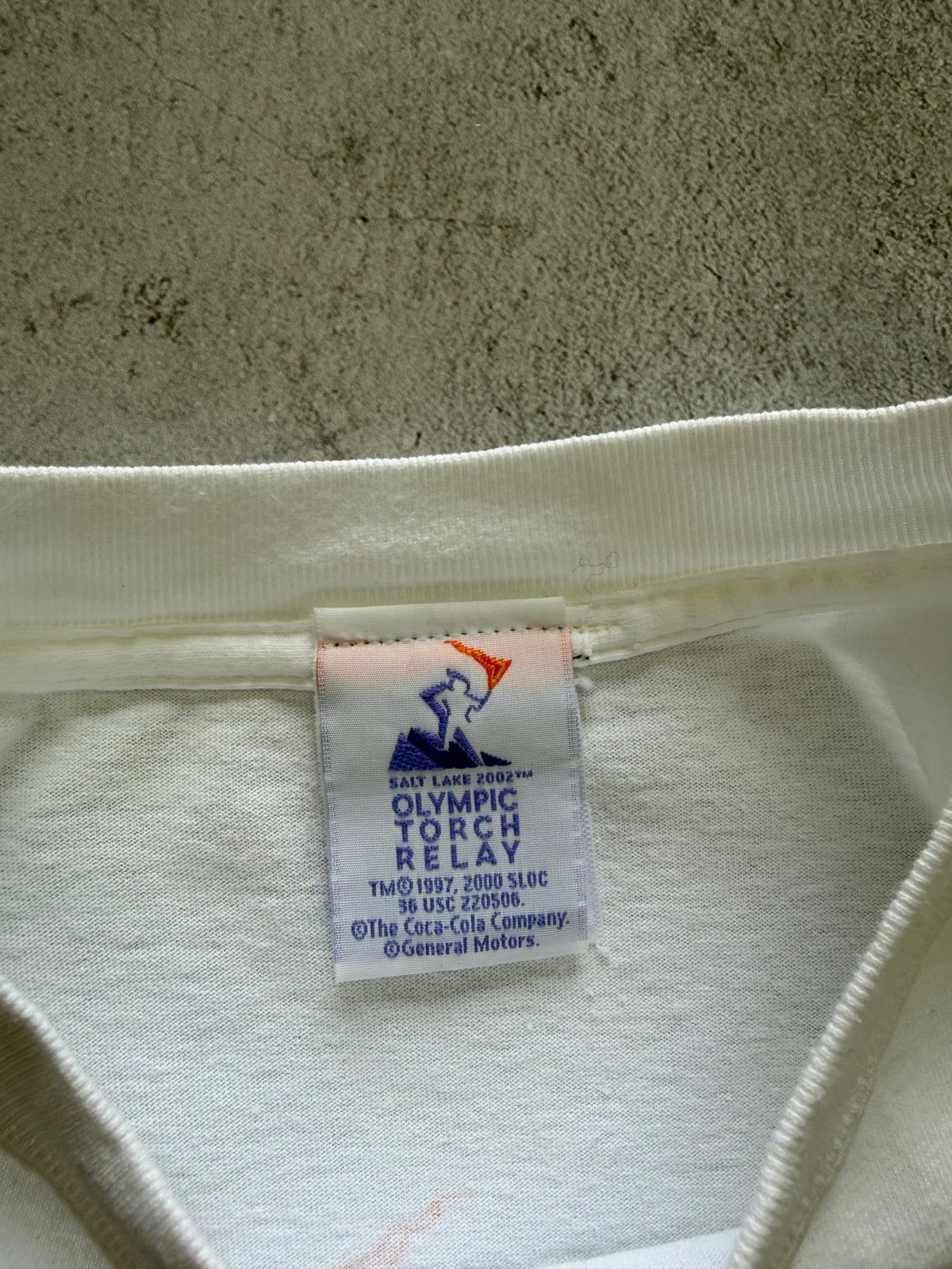Vintage Salt Lake 2002 Olympic Torch Relay T-Shirt - S