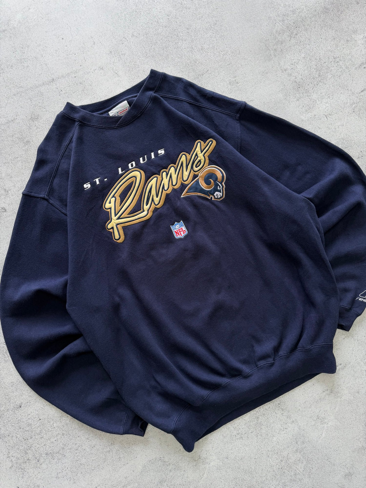 Vintage Reebok St. Louis Rams NFL Sweatshirt - L