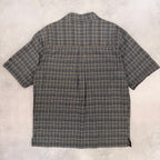 FUBU Checkered Short Sleeve Shirt - L