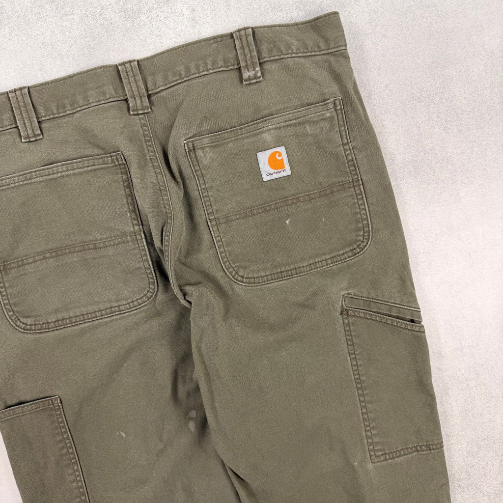 Carhartt Green Double Knee Pants - W36