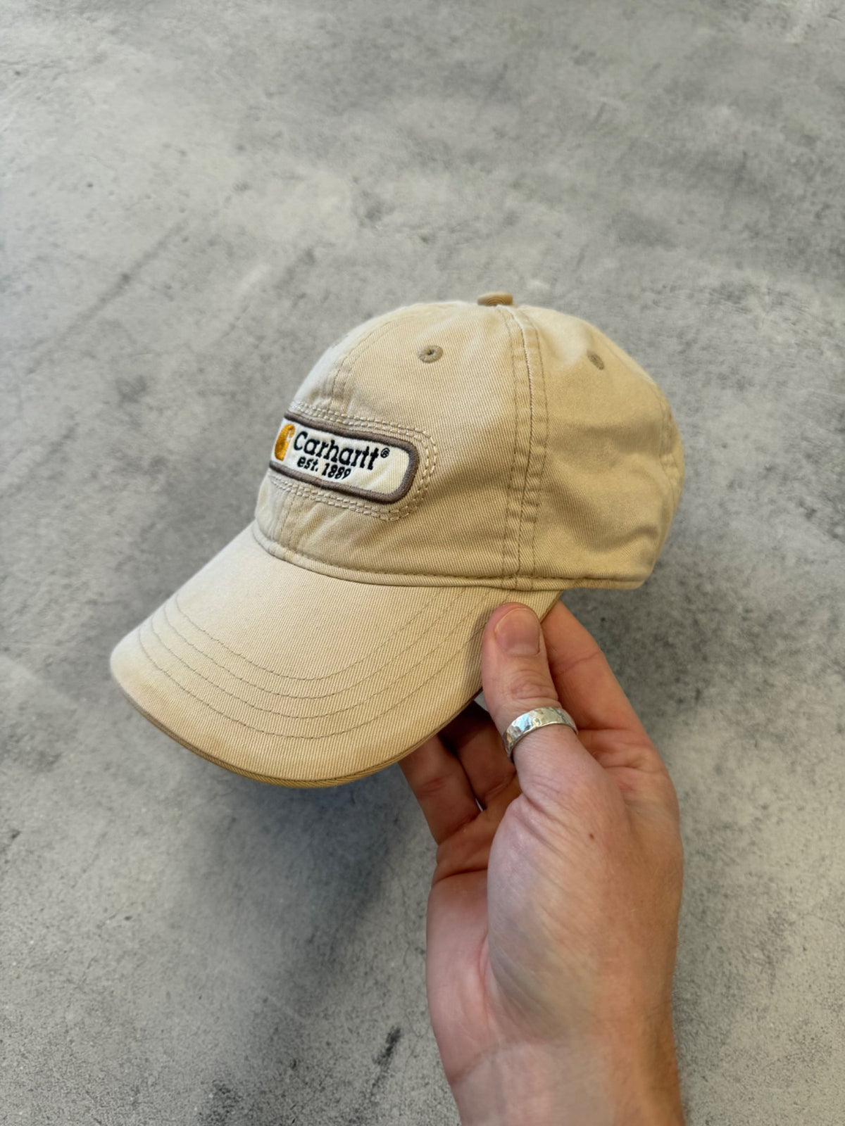 Carhartt Beige Baseball Cap