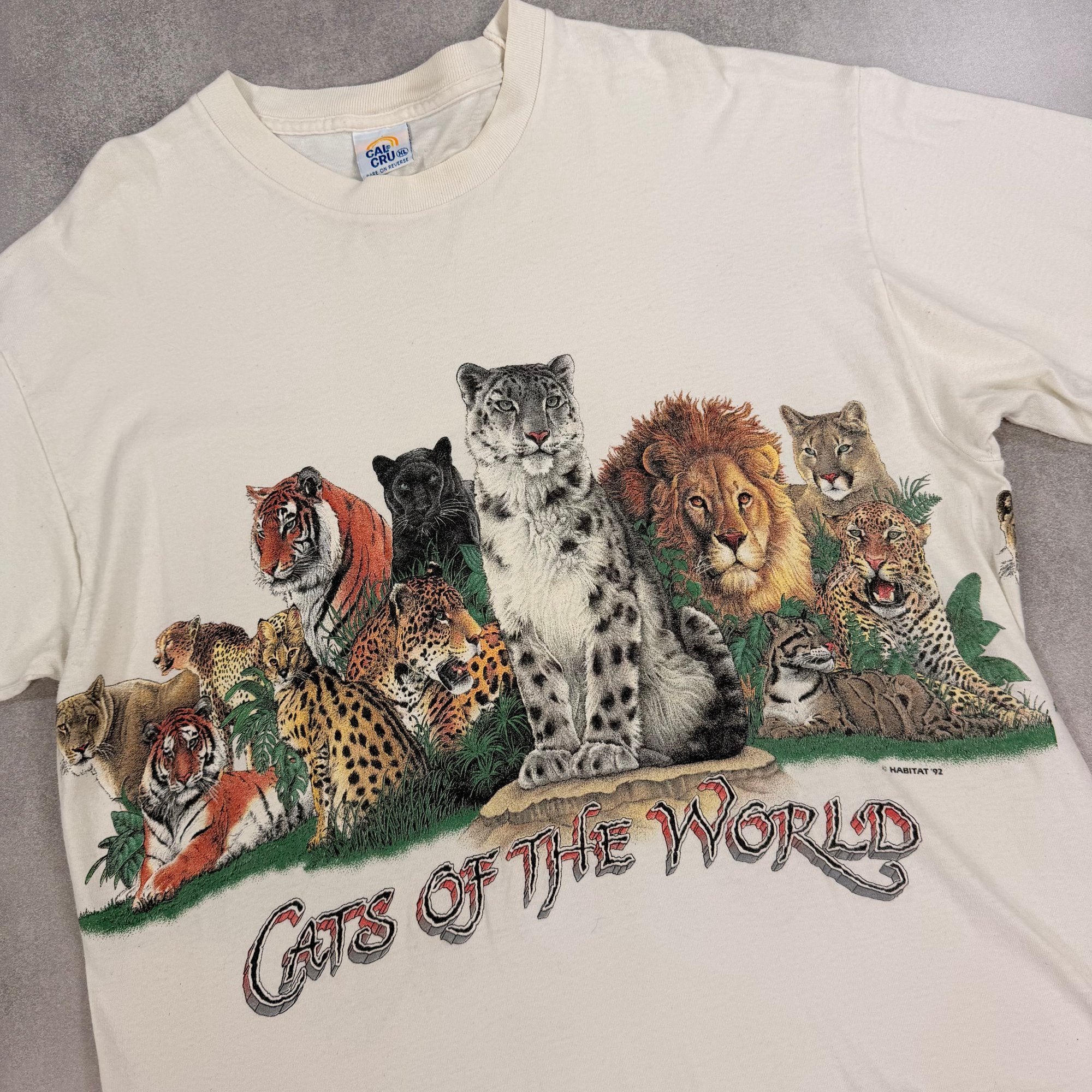 Cats of the World T-Shirt - XL