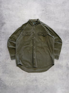 Woolrich XL Cotton Khaki Shirt - XL