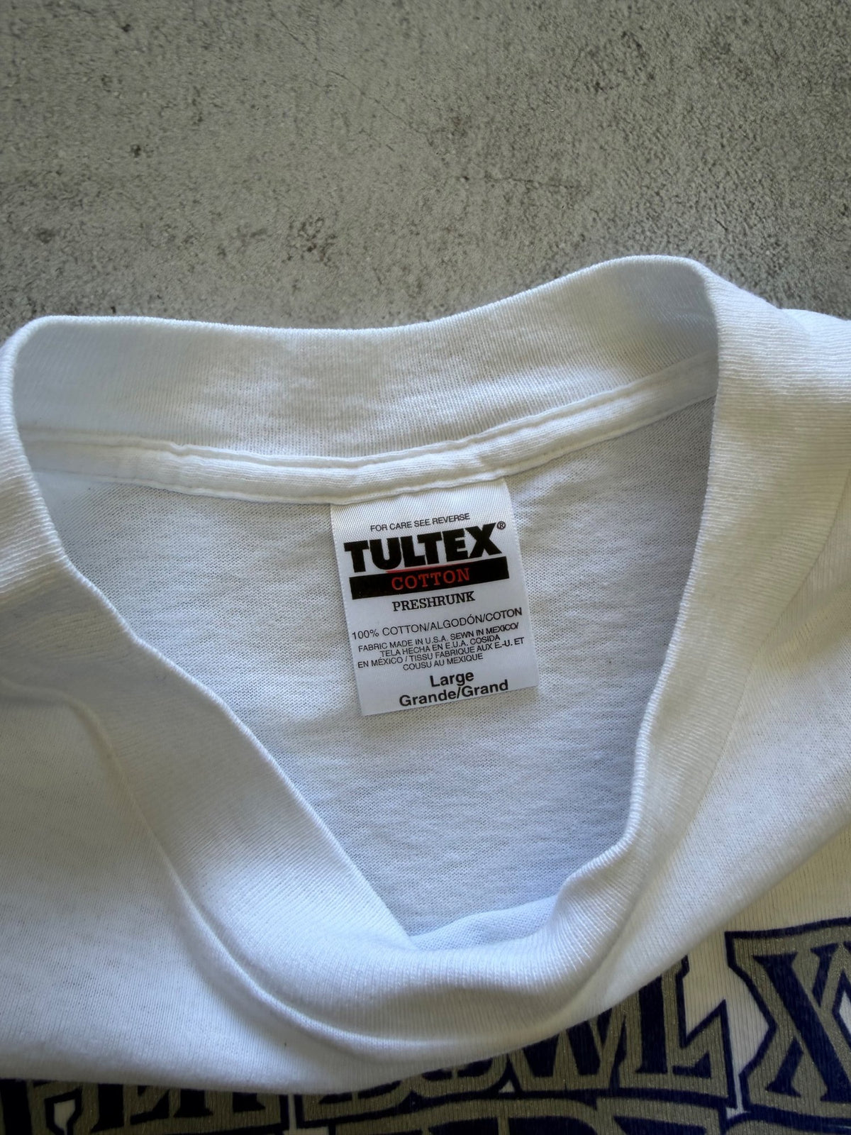 Vintage Tultex Cowboys Super Bowl T-Shirt Cowboys - XL