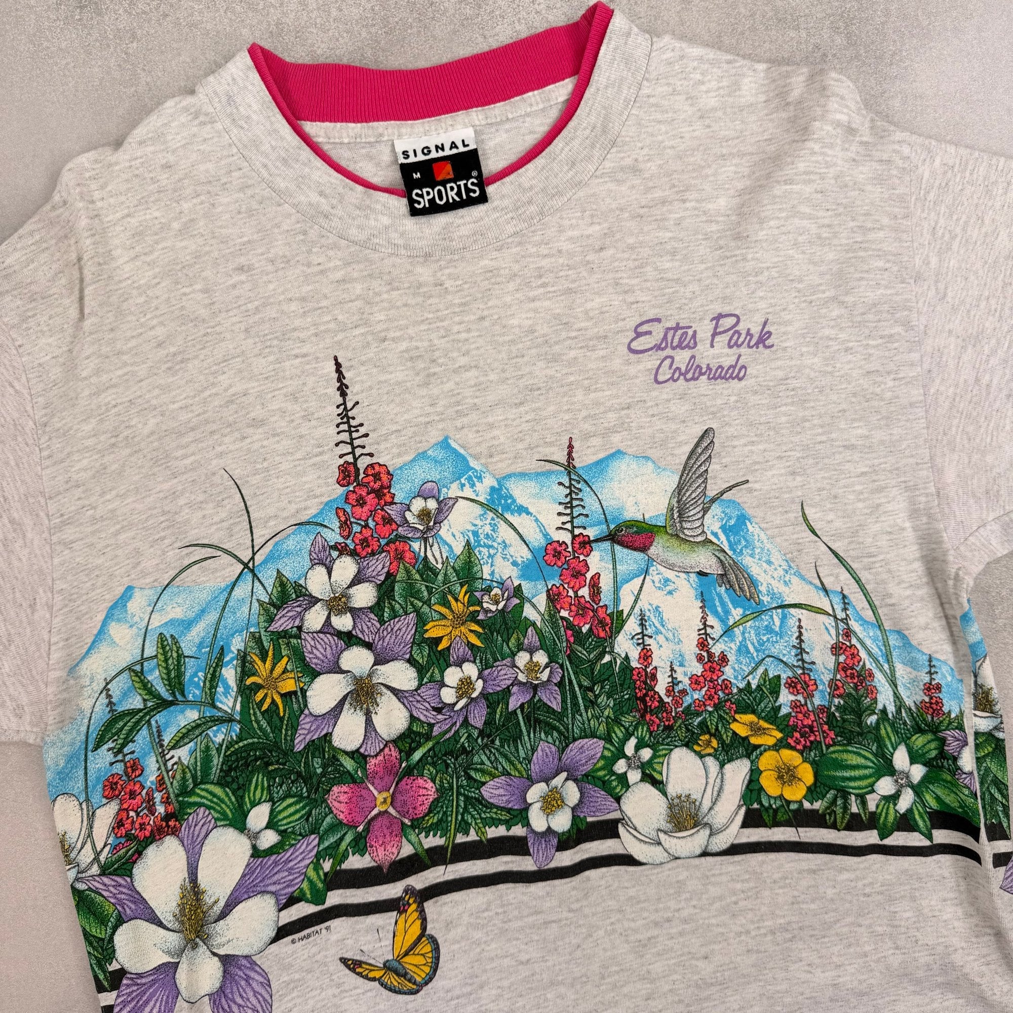 Signal Sports Floral Graphic T-shirt - M