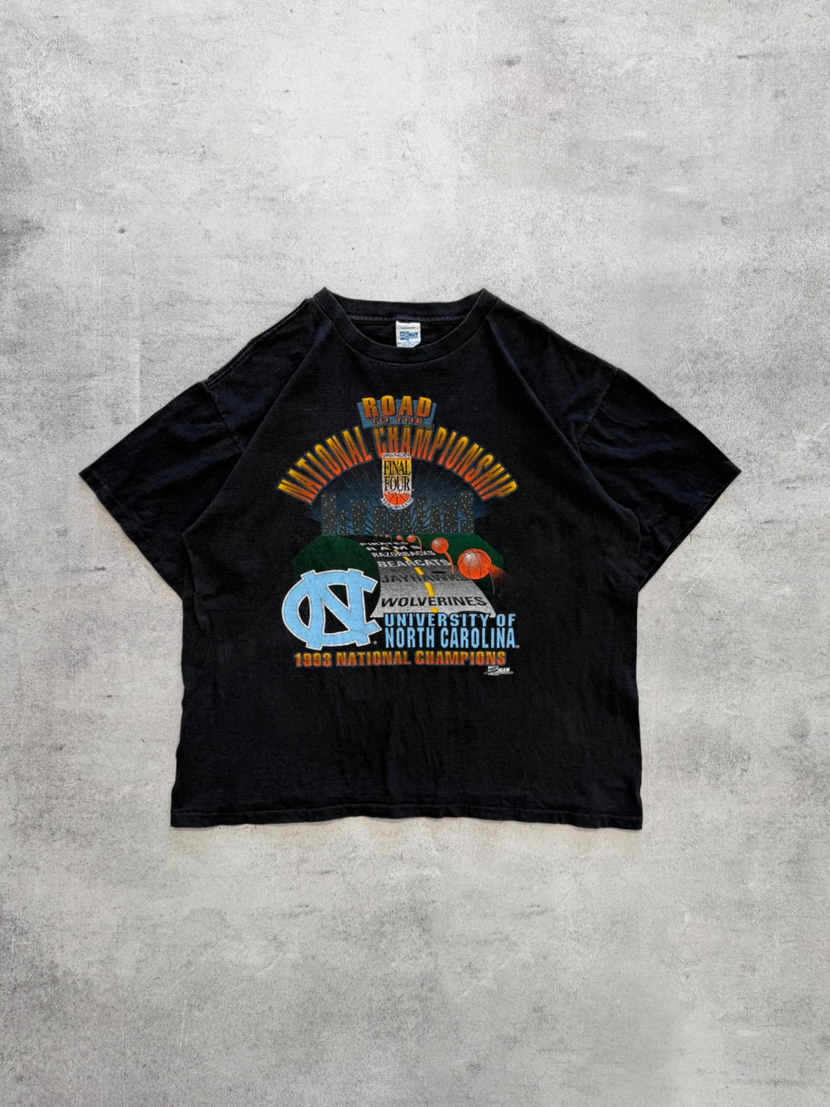 Vintage Salem Sportswear 1993 National Championship T-Shirt - L