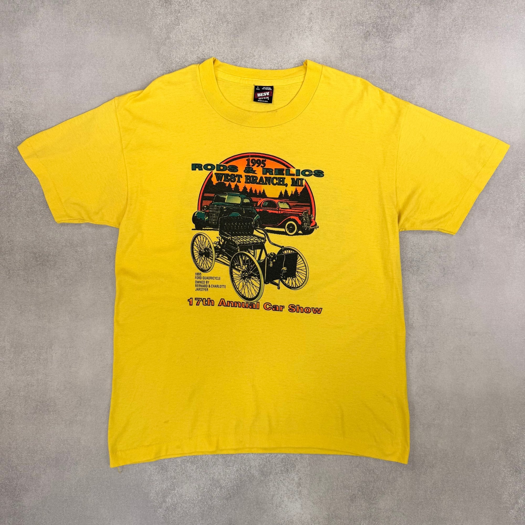 Car Show Graphic T-shirt - L