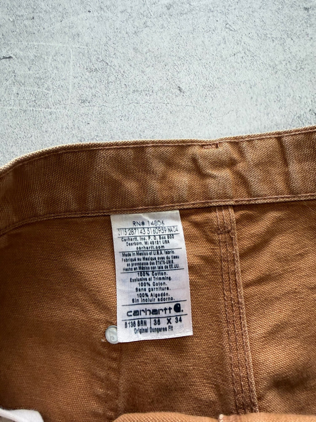 Carhartt Double Knee Pants - W36