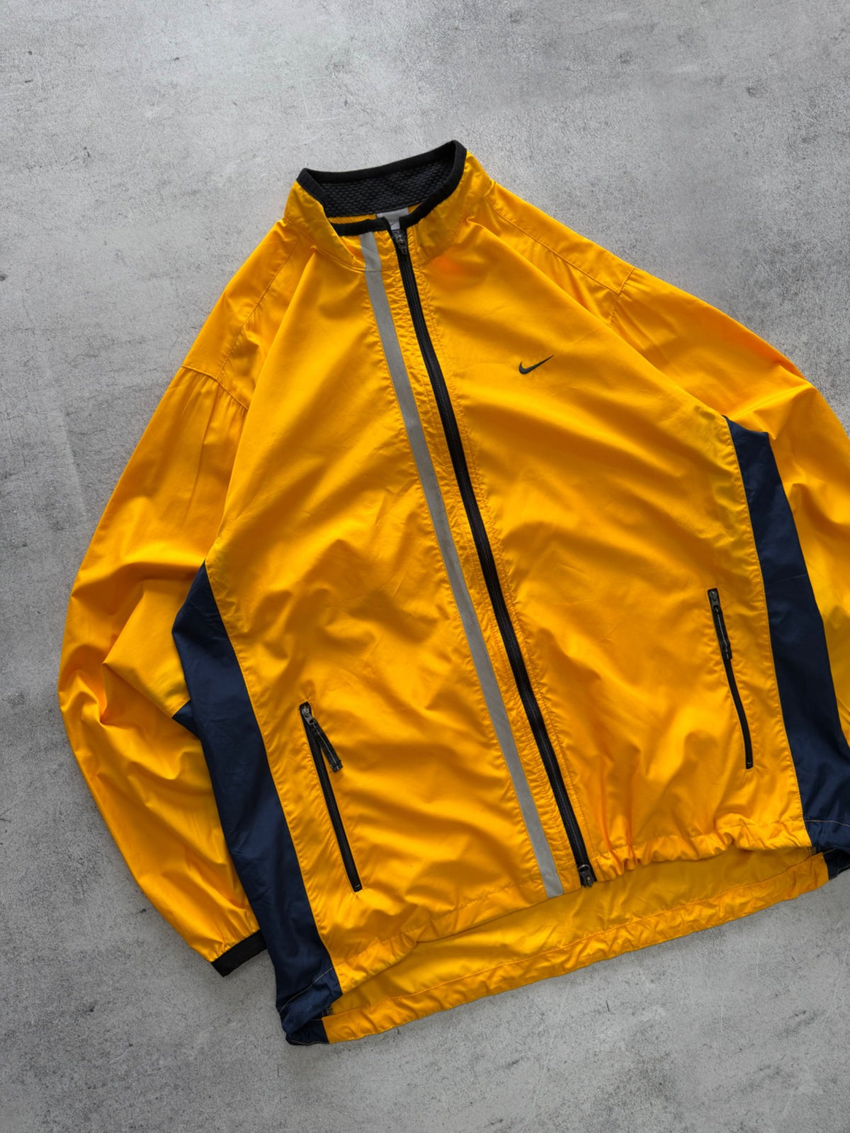 Yellow Nike Windbreaker Jacket - L