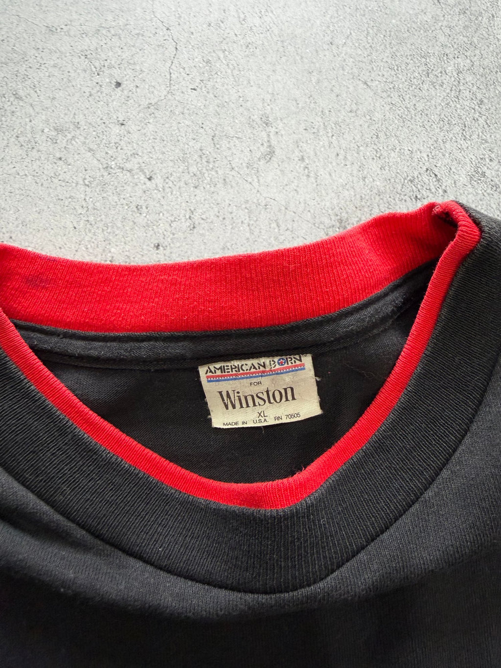 Vintage Winston Racing Team T-Shirt - XL