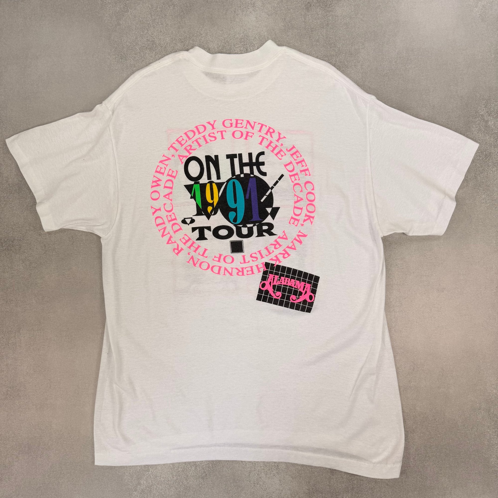 Alabama 1991 Tour T-Shirt - L