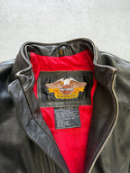 Women's Harley Davidson Leather Jacket - M