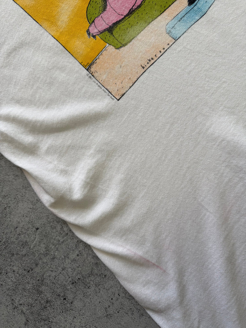 Anvil Bob Quigley Graphic T-Shirt - L