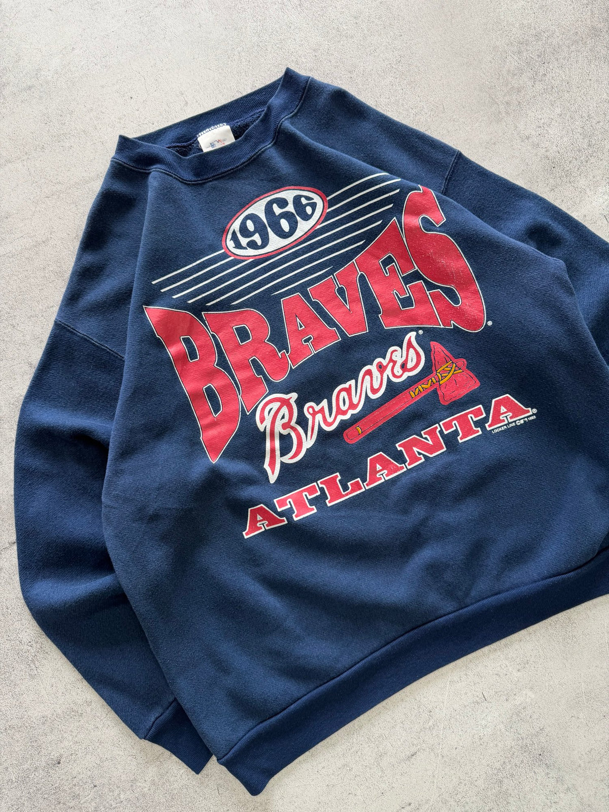 Vintage Atlanta Braves Sweatshirt - L