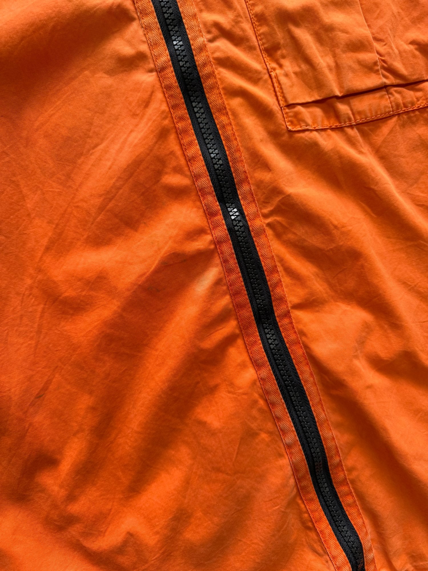 Stone Island Orange Zip Jacket - L