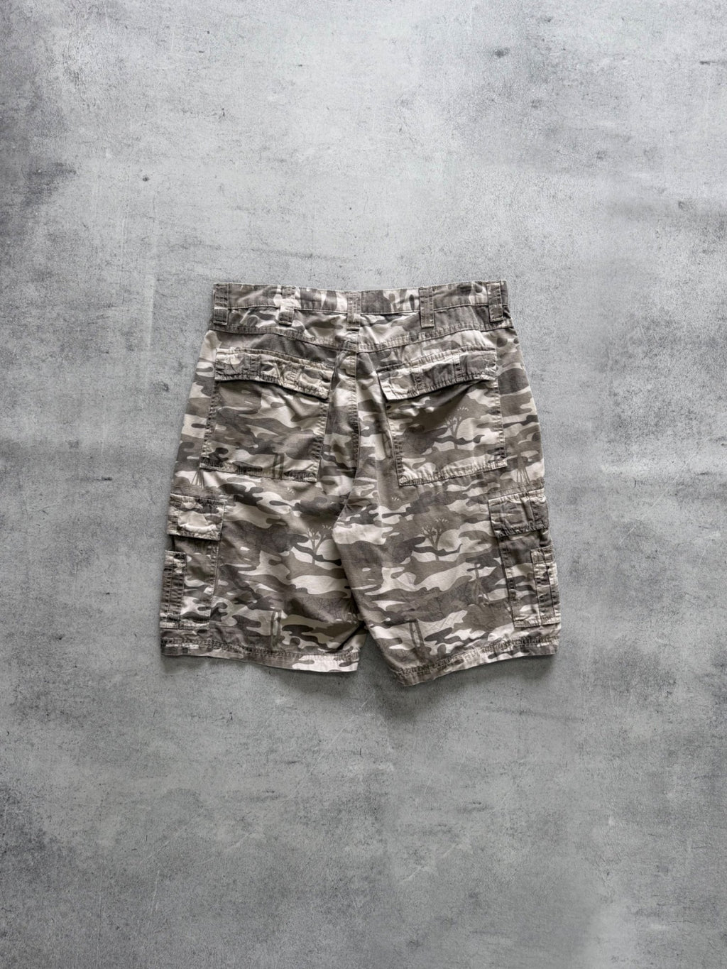 Wrangler Camouflage Cargo Shorts - W34