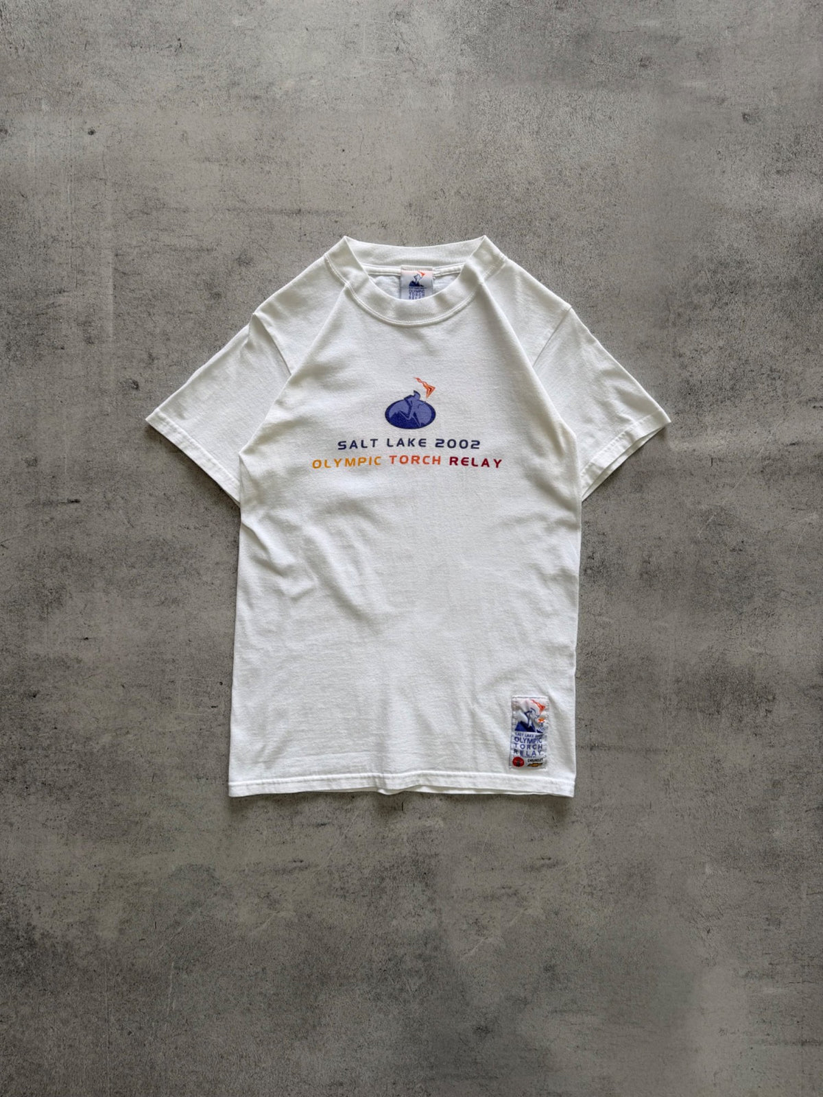 Vintage Salt Lake 2002 Olympic Torch Relay T-Shirt - S