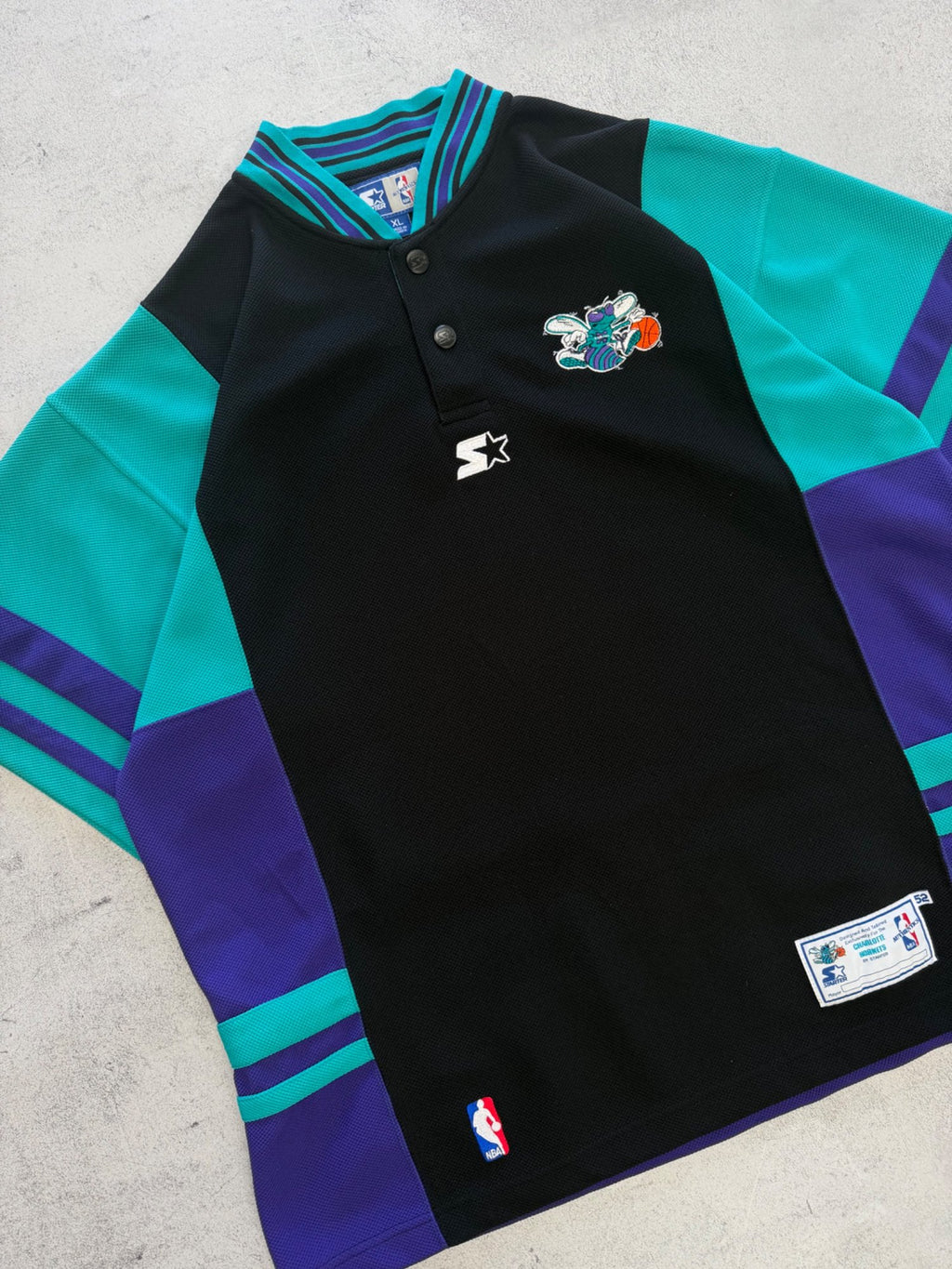 Starter Charlotte Hornets NBA Jersey T-Shirt - XL