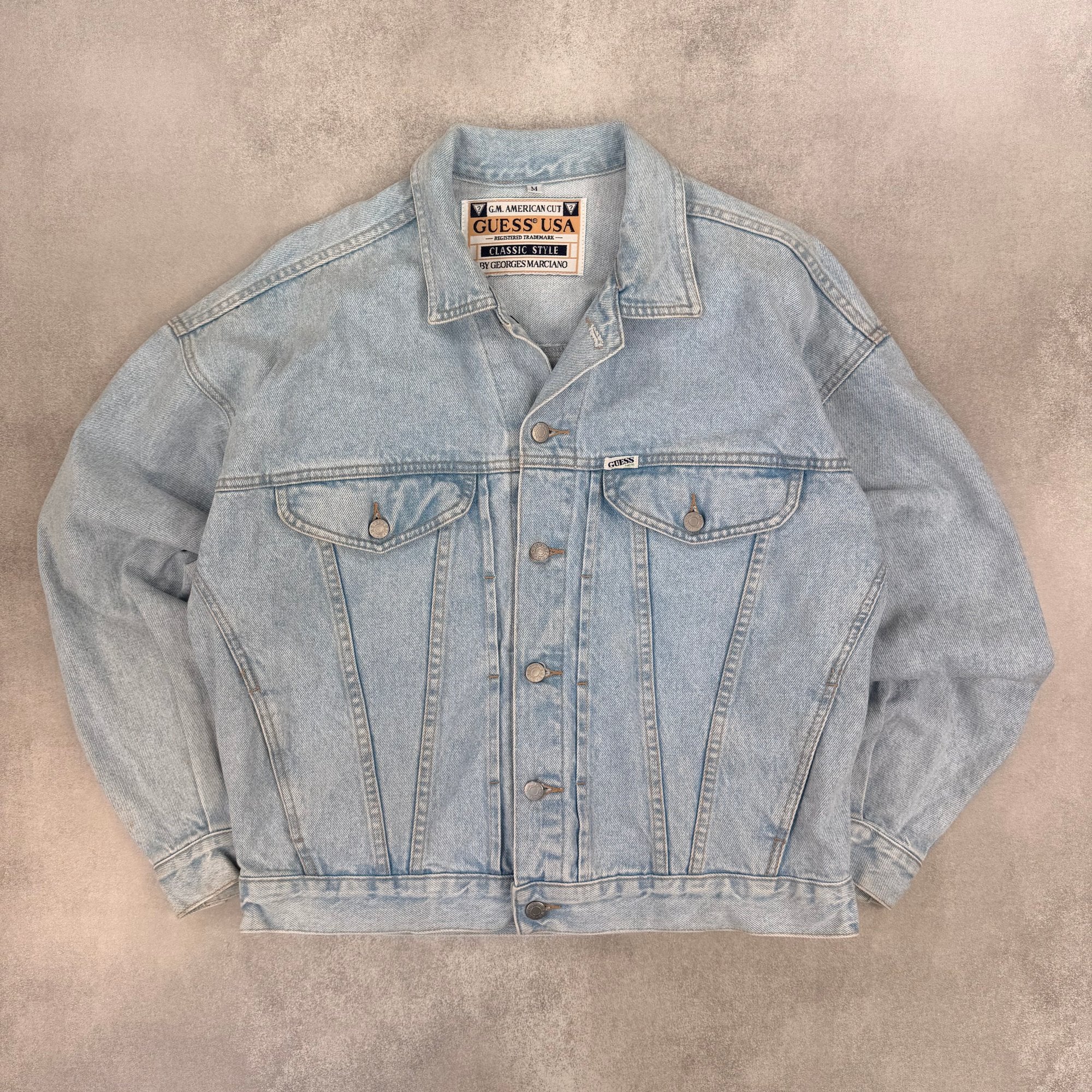 Guess USA Denim Trucker Jacket - M