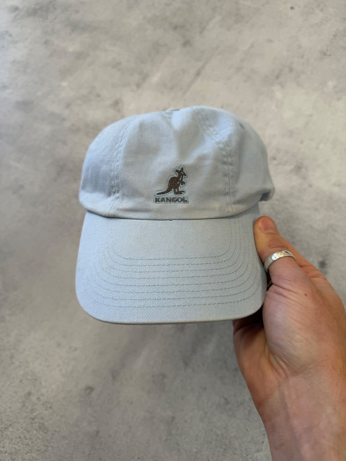 Kangol Blue Baseball Cap