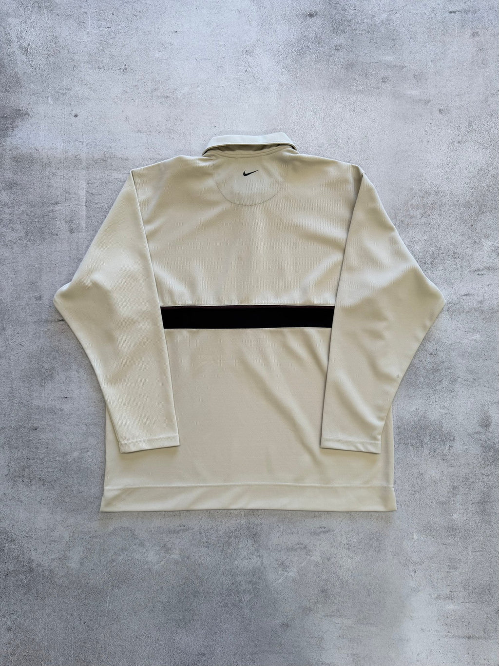 Vintage Nike Long Sleeve Polo - L