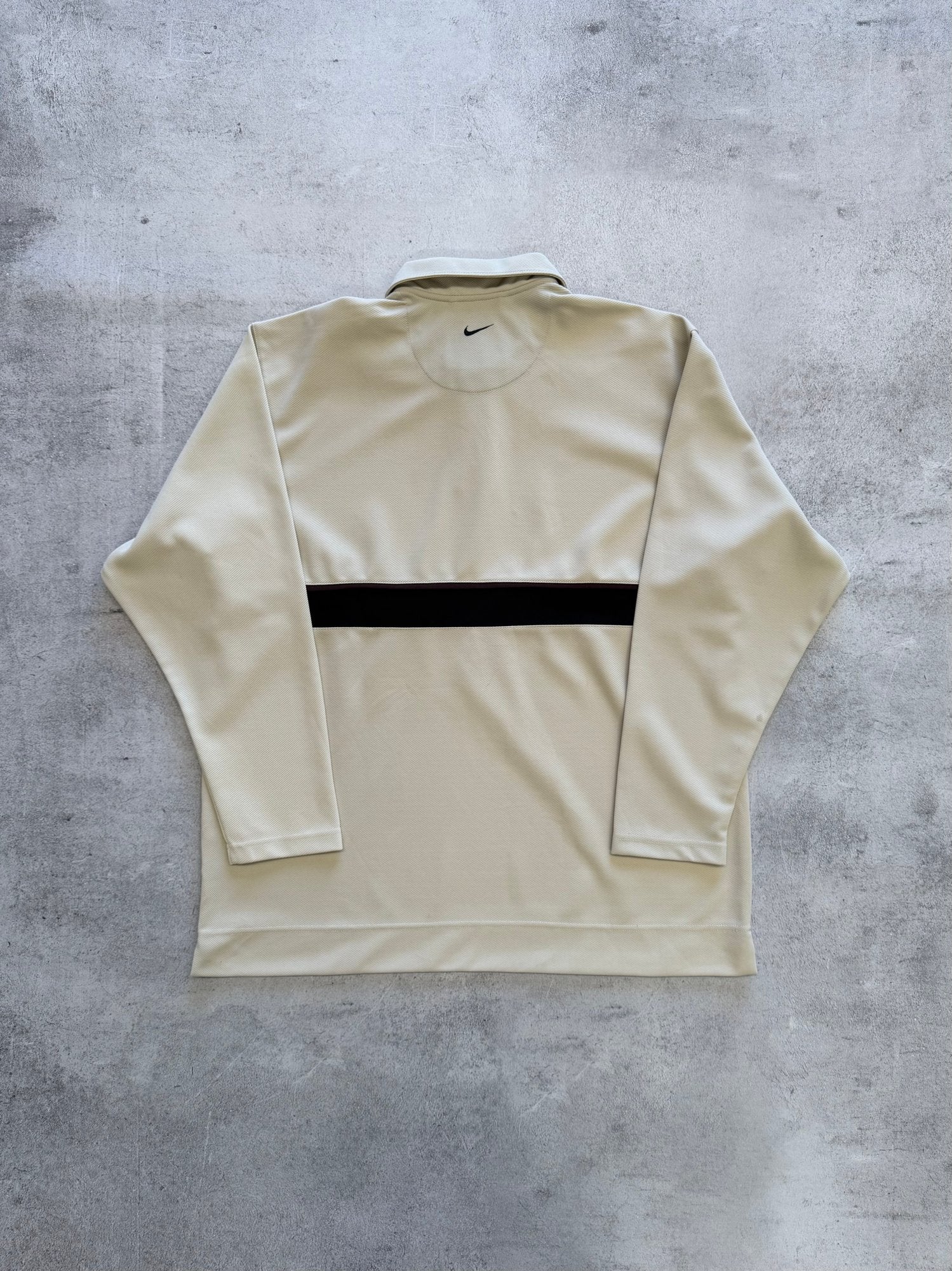 Vintage Nike Long Sleeve Polo - L
