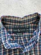 Ralph Lauren Custom Fit Checkered Shirt - M