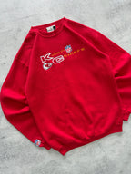 Vintage Puma Kansas City Chiefs NFL Sweatshirt - L
