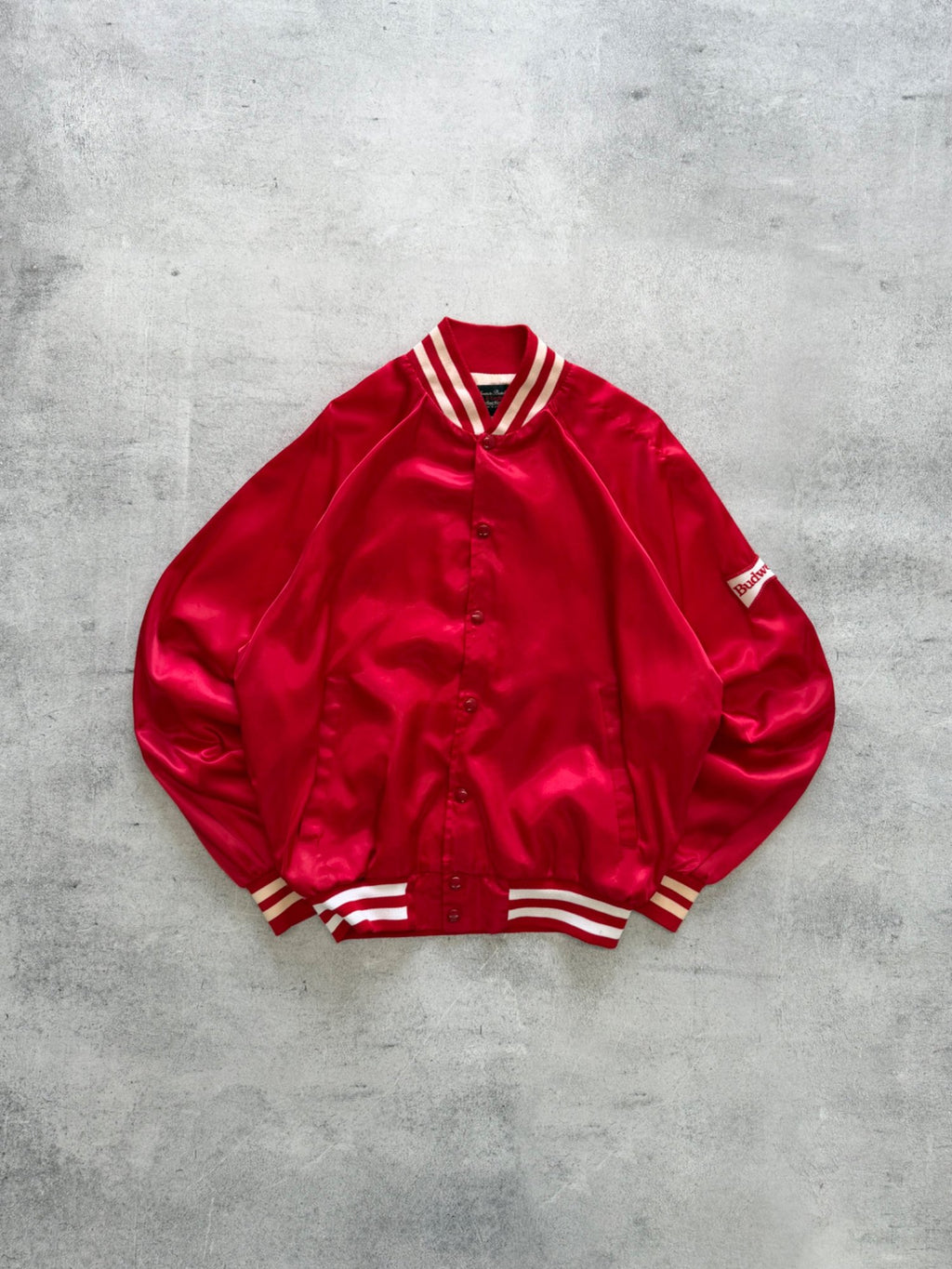 Vintage Anheuser-Busch A & Eagle Bomber Jacket - M