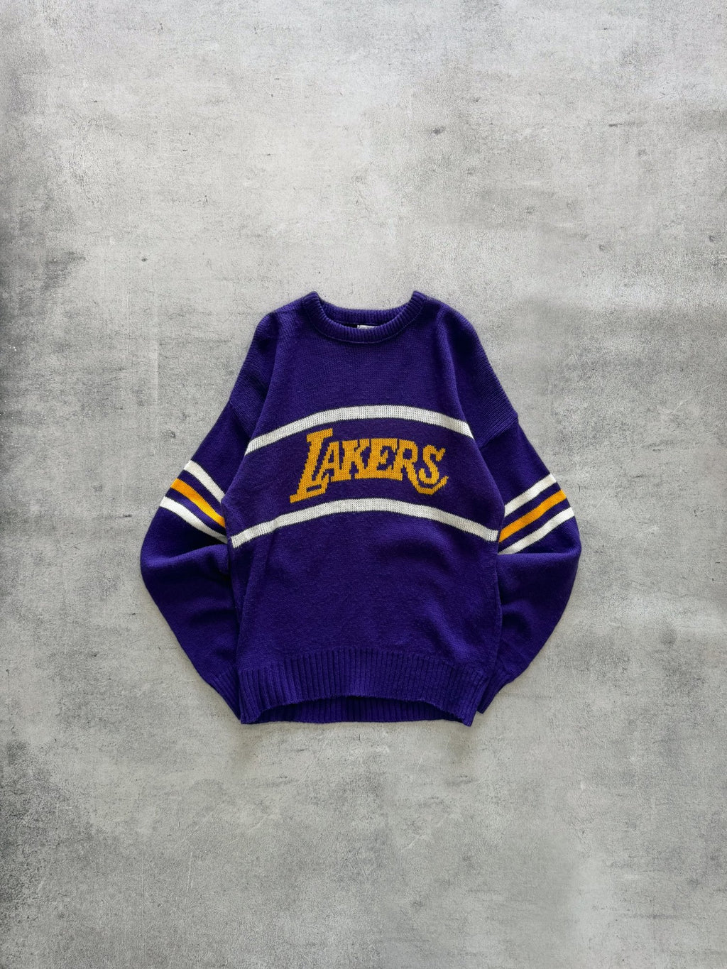 Cliff Engle Lakers Sweater - L