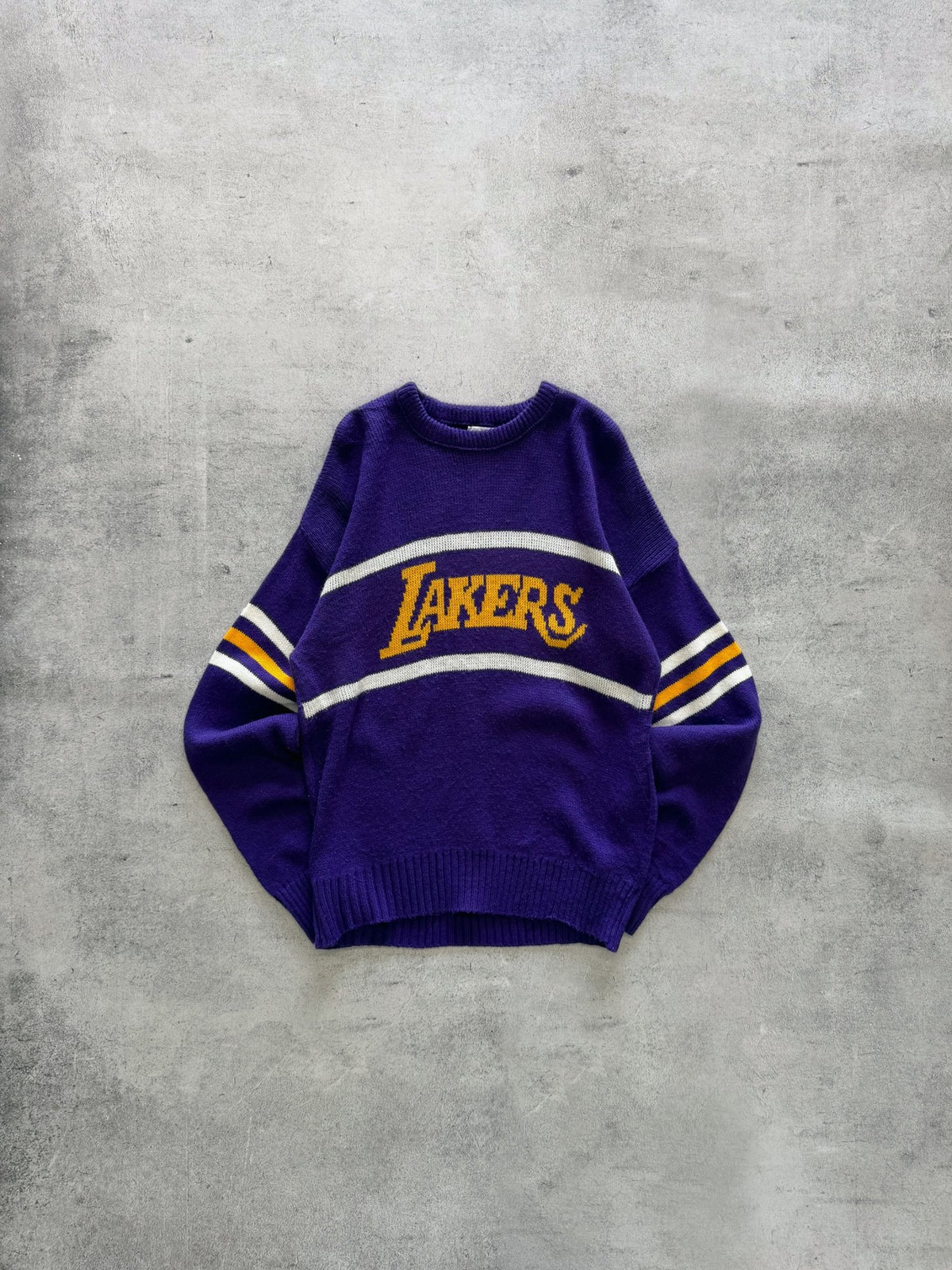 Cliff Engle Lakers Sweater - L
