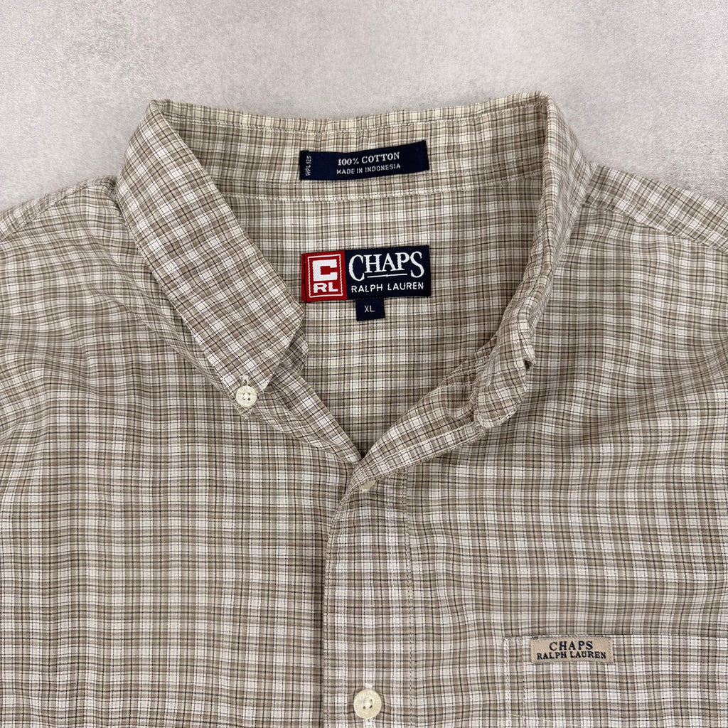 Chaps Ralph Lauren Short Sleeve Shirt - XL