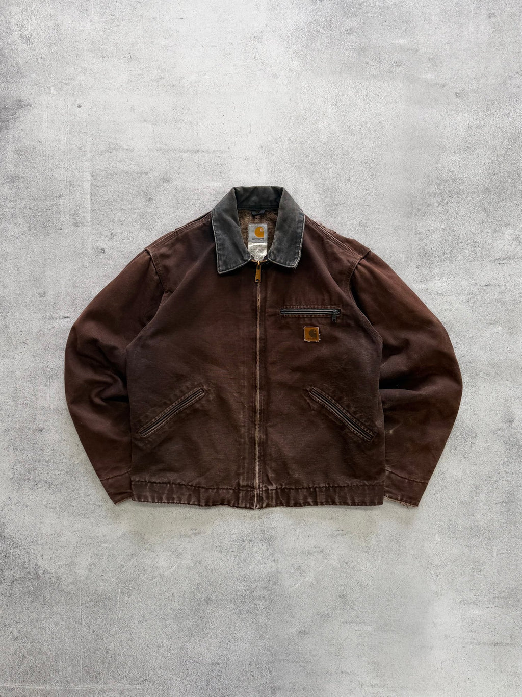 Vintage Carhartt Brown Detroit Jacket - M