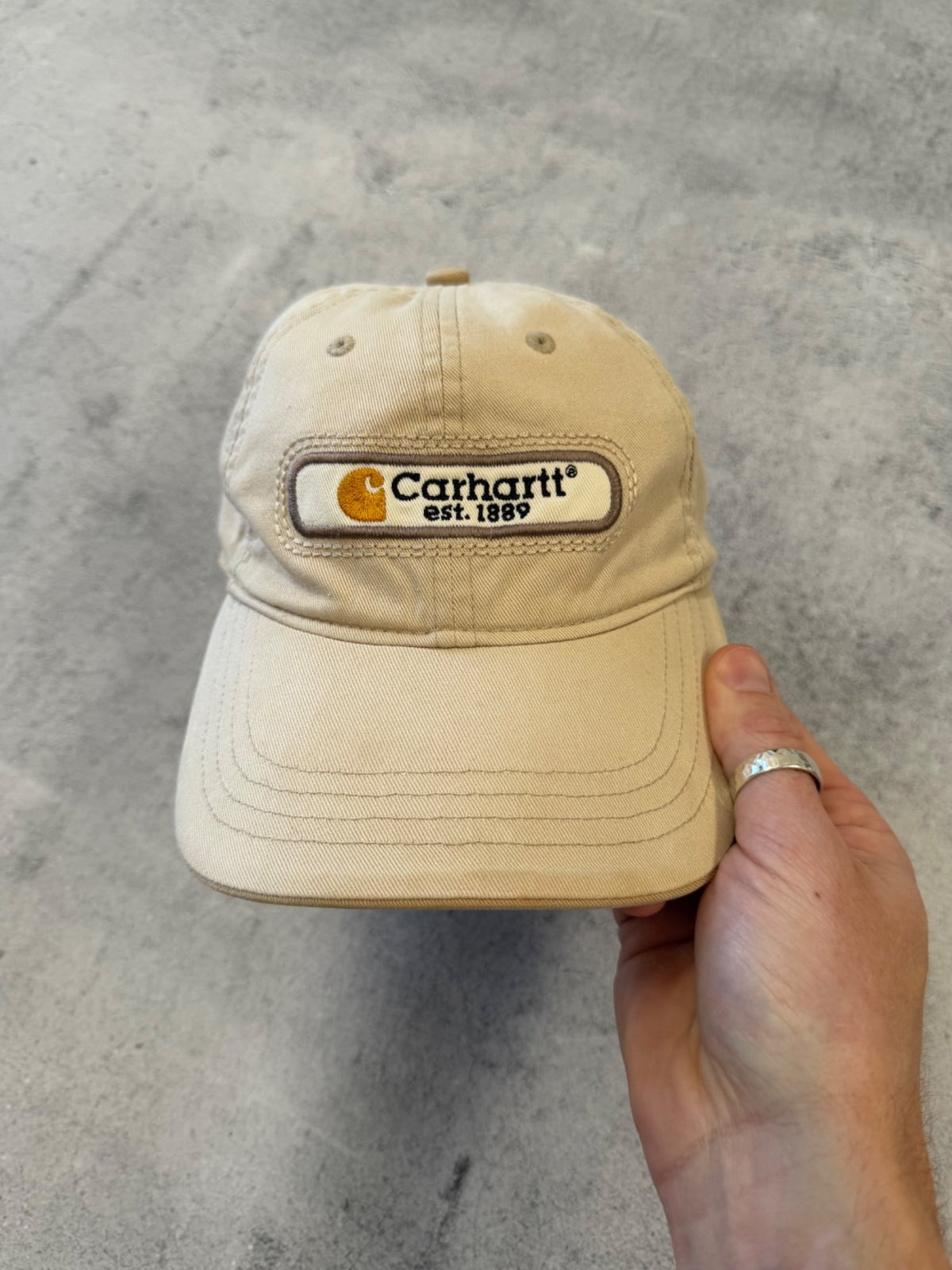 Carhartt Beige Baseball Cap