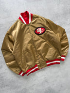 Vintage Starter NFL 49ers Varsity Jacket - L