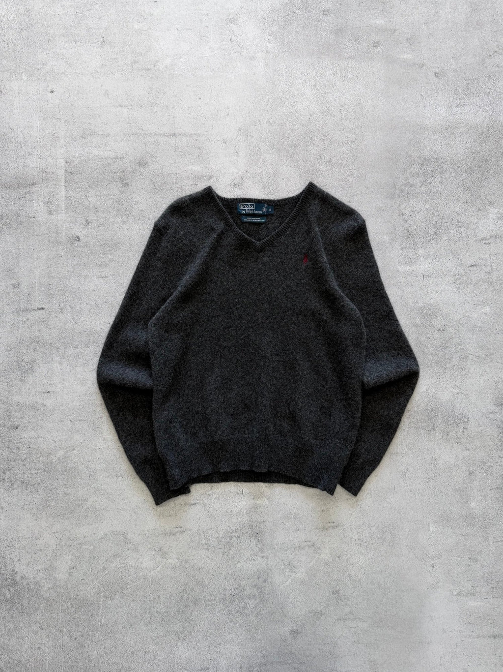 Vintage Polo Ralph Lauren V-Neck Sweater - S
