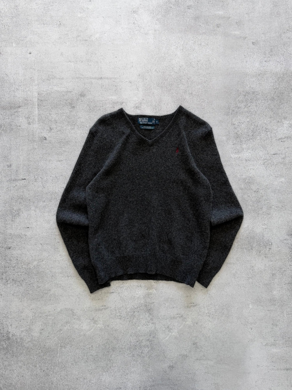 Vintage Polo Ralph Lauren V-Neck Sweater - S